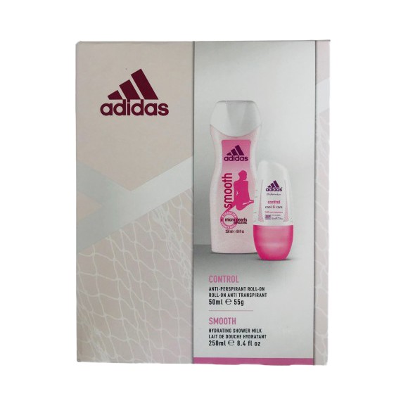 Kazeta Adidas spg 250ml+roll on 50ml | Kosmetické a dentální výrobky - Dámská kosmetika - Dárkové kazety Kazeta Adidas spg 250ml+roll on 50ml | Kosmetické a dentální výrobky - Dámská kosmetika - Dárkové kazety